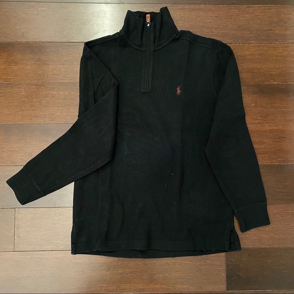 Ralph Lauren 1/4 Zip Sweaters - Picture 2 of 5